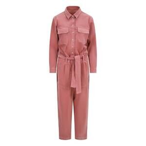 NEW ONE COLLECTIVE women's utility jumpsuit in soft pink
